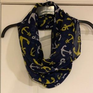 Anchor infinity scarf